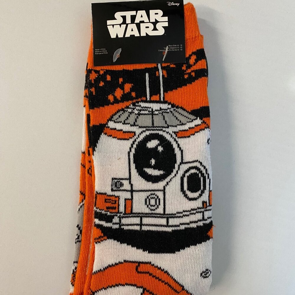 Star Wars R2-D2 Socks Adult shoe size 6-12